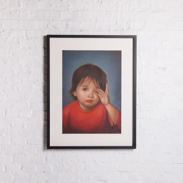 Quadro Com Acrílica Sobre Tela - Perea
