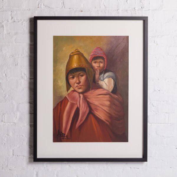 Quadro Com Acrílica Sobre Tela - Perea - Imagem 2