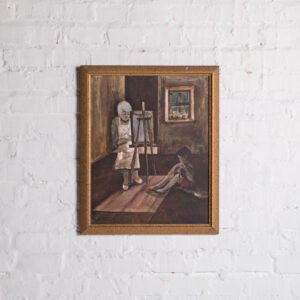 Quadro Com Acrílica Sobre Tela - Jaci