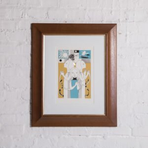 Quadro Com Gravura - Alice Soares