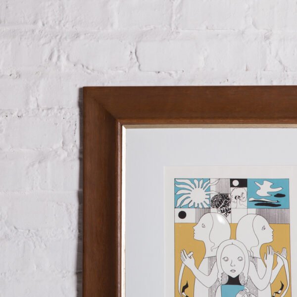 Quadro Com Gravura - Alice Soares - Imagem 2