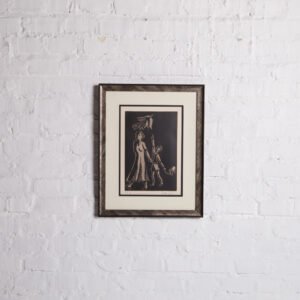 Quadro Com Xilogravura