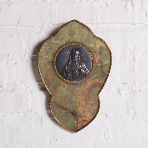 Placa Com Sagrado Coração De Jesus - Rupony - Imagem 3