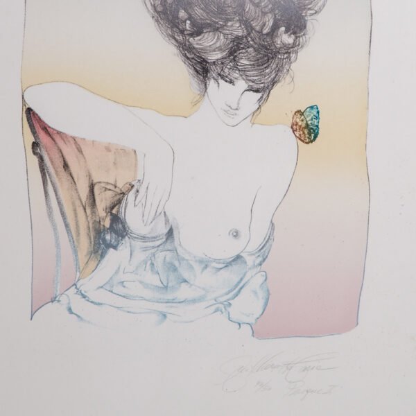 Quadro Com Gravura - Paigue Ii - 1989 - Imagem 2