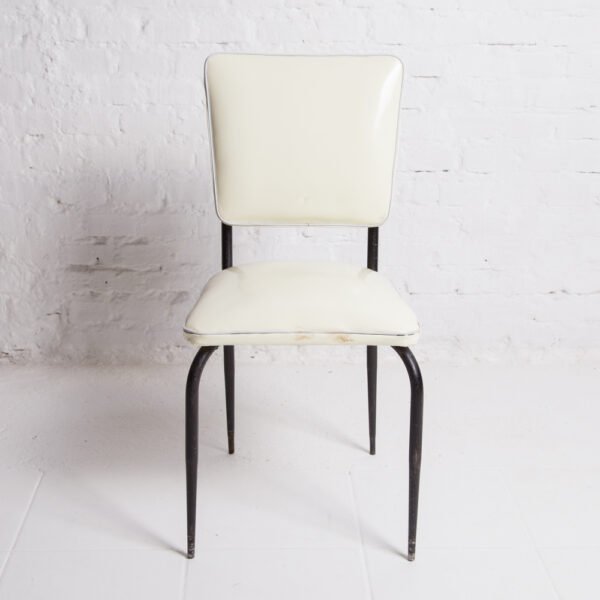 Cadeira Tubular Em Vinil - Imagem 2