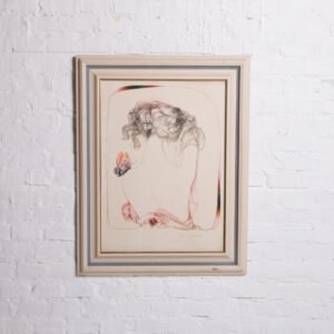 Quadro Com Gravura - Guilherme De Faria - 1989