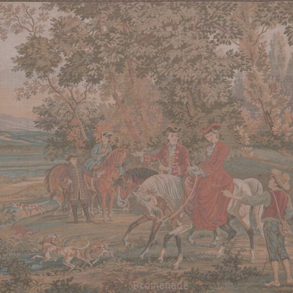 Quadro Com Gobelin Europeu - Promenade - Imagem 6