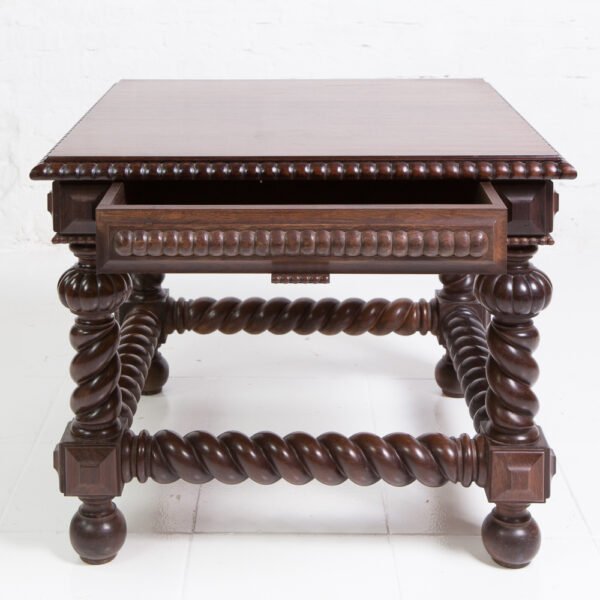 Mesa Auxiliar Em Madeira De Jacarandá - Imagem 8