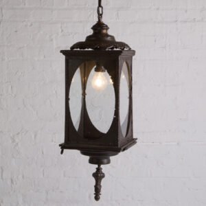 Luminária Pendente Em Lata E Ferro