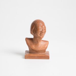 Busto em Argila, Assinado e Numerado