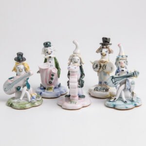 Banda de músicos em Porcelana
