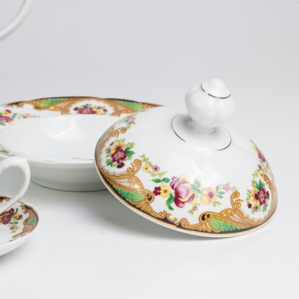 Conjunto para Chá e Cafezinho em Porcelana Real - Imagem 6