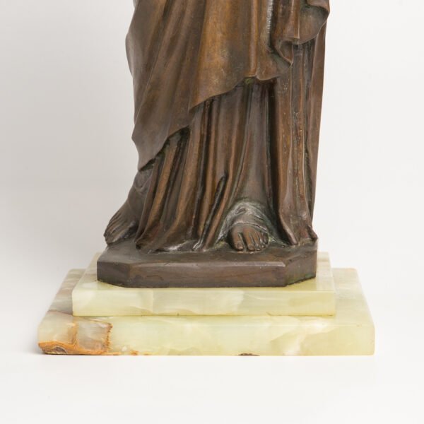 Escultura em Bronze - Sagrado Coração de Jesus - Imagem 6