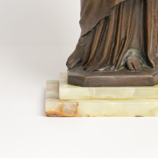 Escultura em Bronze - Sagrado Coração de Jesus - Imagem 5