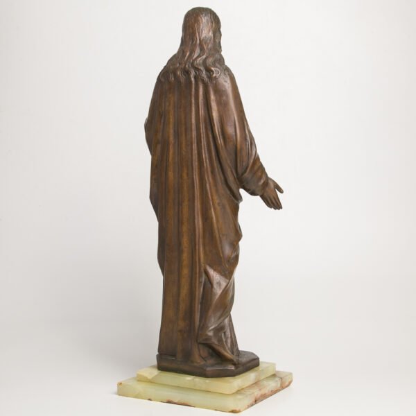 Escultura em Bronze - Sagrado Coração de Jesus - Imagem 14