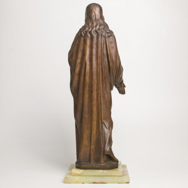 Escultura em Bronze - Sagrado Coração de Jesus - Imagem 15