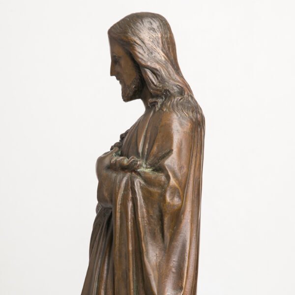 Escultura em Bronze - Sagrado Coração de Jesus - Imagem 10
