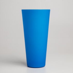 Vaso em Vidro Fosco