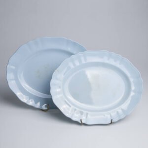 Par de Pratos em Porcelana Inglesa - J&G Meakin
