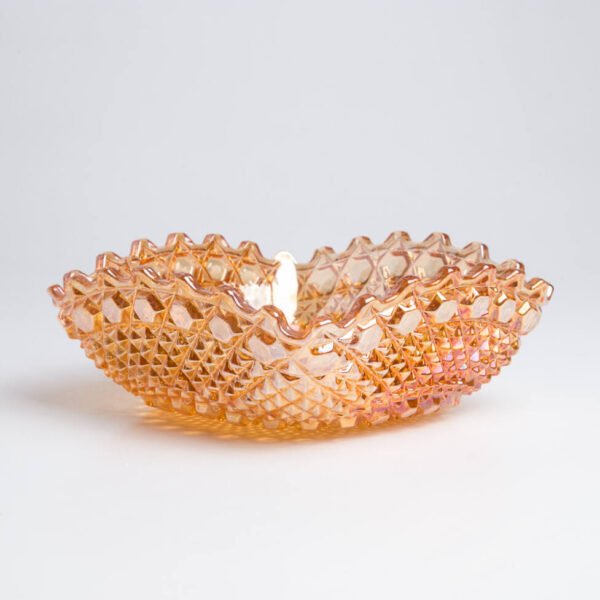 Centro de Mesa em Vidro - Carnival Glass - Imagem 6