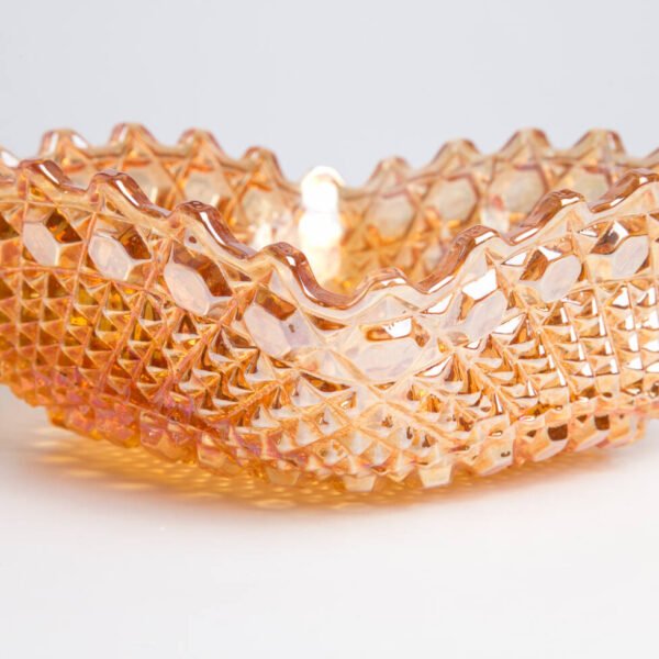 Centro de Mesa em Vidro - Carnival Glass - Imagem 3