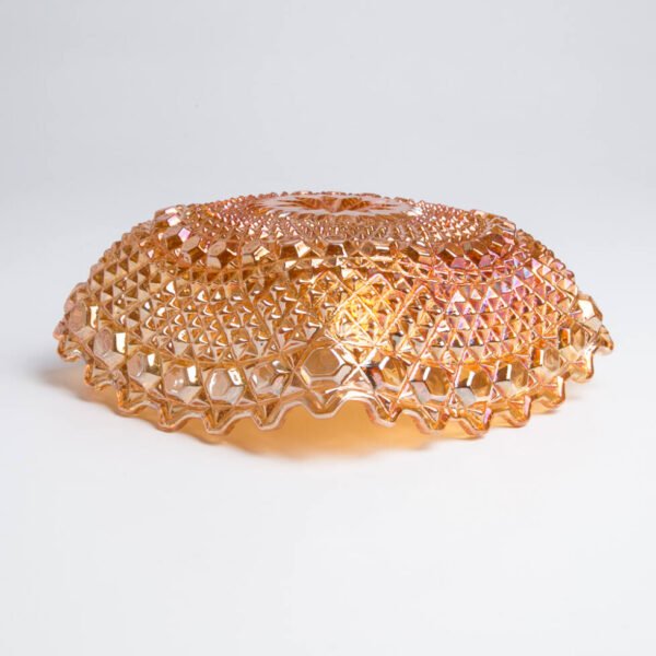 Centro de Mesa em Vidro - Carnival Glass - Imagem 7