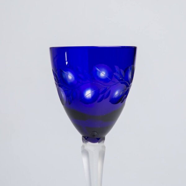 Cálice em Cristal Lapidado - Hering - Imagem 3