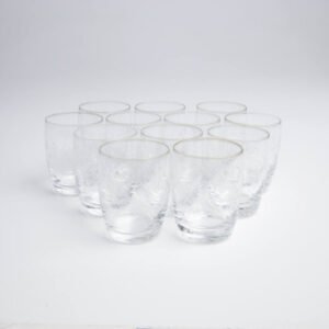 Conjunto de Copos em Cristal para Drink - Bohemia
