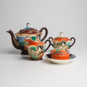 Conjunto para Chá em Porcelana
