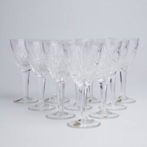 Conjunto de taças em Cristal Hering