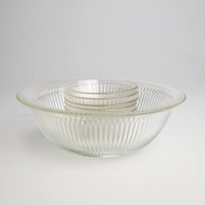 Conjunto para Sobremesa - Ribbed Glass