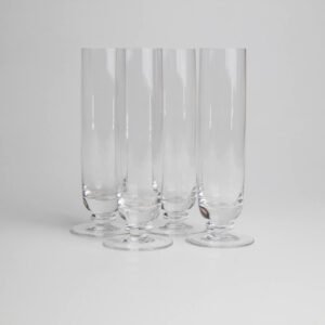 Conjunto de Taças Flute em Cristal