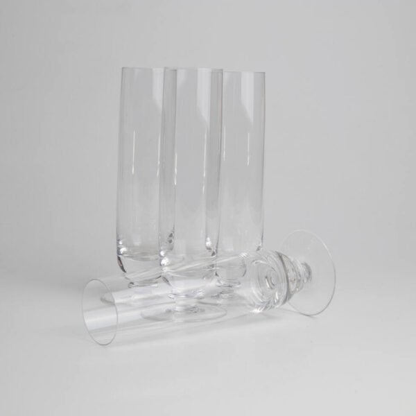 Conjunto de Taças Flute em Cristal - Imagem 2