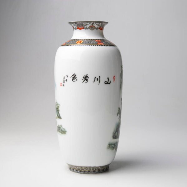 Vaso em Porcelana Chinesa - Imagem 5
