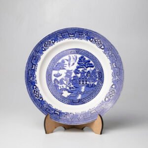 Prato em Porcelana Woods Ware Willow